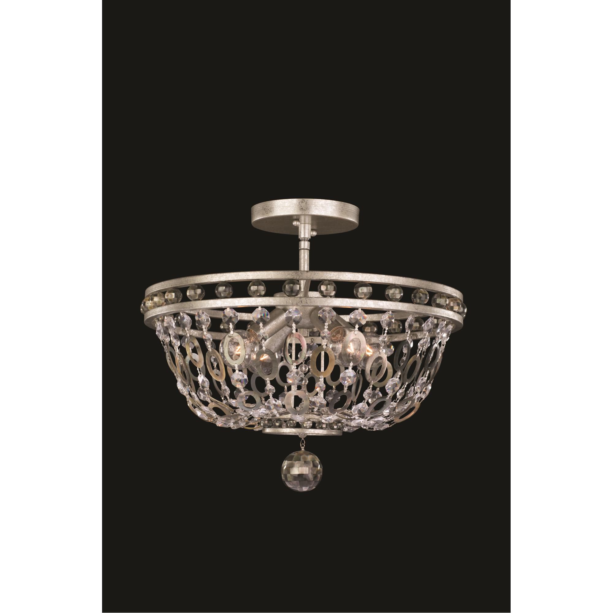 Shown in Vintage Silver Leaf finish